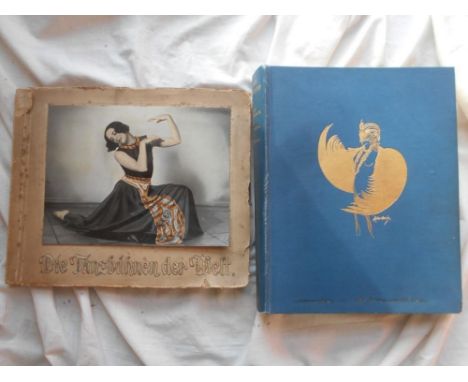MASON, R. Robes of Thespis. Costume Designs... 1st.ed. 1928, London, 4to orig. dec. cl. 109 cold. plts. plus 1 other book on 