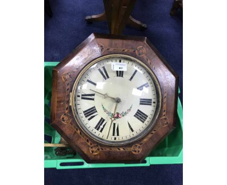 WOODEN WAG AT THE WALL CLOCK