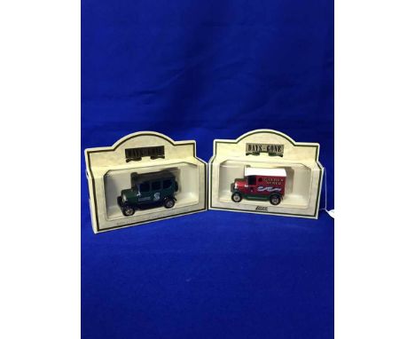 LOT OF LLEDO 'DAYS GONE' VINTAGE VEHICLESdie-cast models in boxes (6)