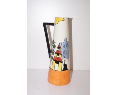 Lorna Bailey Old Ellgreave  jug pagoda garden