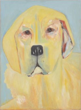 Kerstin McGregor (b. 1962-2012)
Untitled Dog
Oil on canvas painting
Unsigned
Measures approx. 62cm x 46cm

Kerstin McGregor w