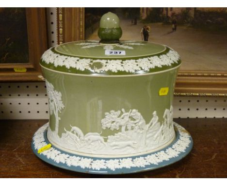 A large bell shaped Carltonware cheese dish A/F