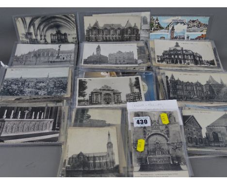 A collection of French vintage postcards