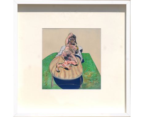 FRANCIS BACON, lithograph Henriette Moraes, printed in 1966 for the exhibition of seventeen paintings at the Galerie Maeght, 