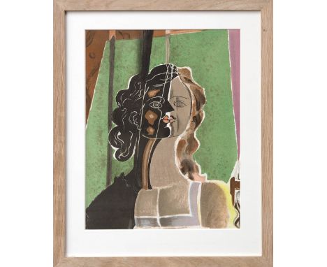 GEORGES BRAQUE, 'Figure', lithograph, 1939, 35.5cm x 26cm. 