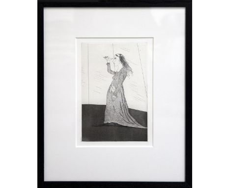 DAVID HOCKNEY, 'The Princess Searching', aquatint, 1969, edition, 400, image, 27cm x 17cm.