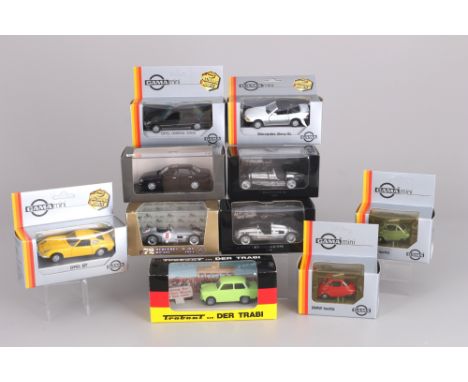 Modellautos Konvolut 10-tlg, model cars,Blech, in Originalverpackung, brumm limitiert Bugatti Type 59 100 Jahre Automobil #25