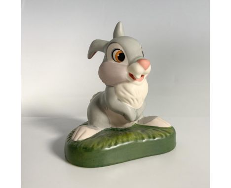 Adorable matte finish figurine of Thumper from Bambi. Walt Disney Classics Collection backstamp. This item has its original b
