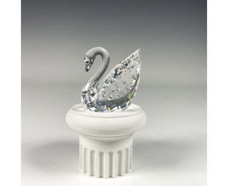 Collectible swan celebrating the 100th anniversary of the Swarovski brand, adorned with individual stones on its wings. Swaro