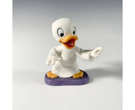 This matte finish figurine depicts Nephew Duck from the movie Trick or Treat dressed as a ghost. Walt Disney Classics Collect