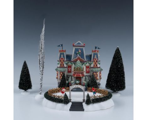 This special edition gift set is part of the North Pole Series, it includes the pavilion from the Glacier Park set. Departmen