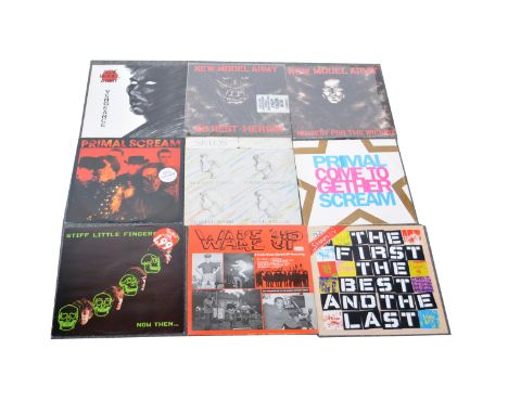 Twenty-Two mostly Punk and Rock LP and 12" EP records; including Redskins - The Peel Sessions, Neither Washington nor Moscow,