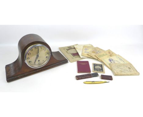 A collection of mixed ephemera, including a number of John Player &amp; Sons cigarette card albums, an ordnance survey map, c