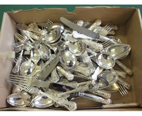 A set of Sheffield Silver plated cutlery