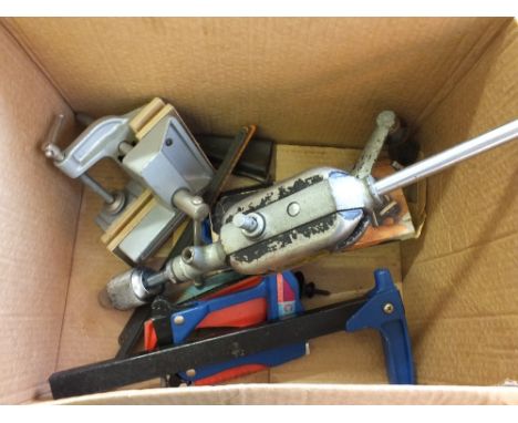 Various chisels and other tools (three boxes)