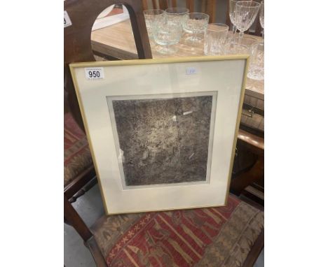 A framed and glazed Les Yeux Sans Frontieres limited edition print