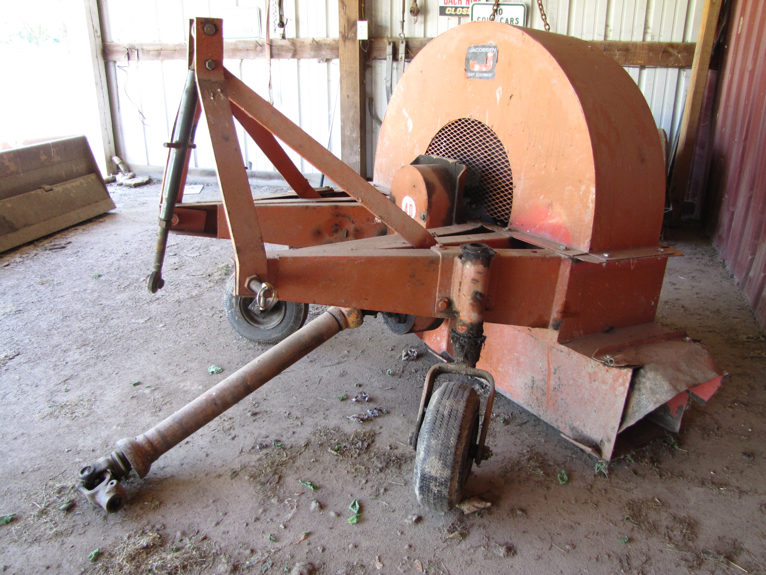 Jacobsen Model 40 Blower, 3pt, 540 pto drive