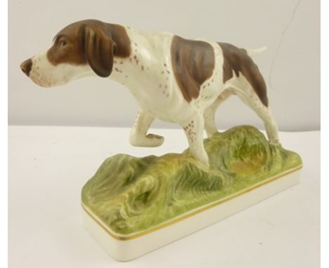 A ROYAL WORCESTER BONE CHINA ENGLISH POINTER 