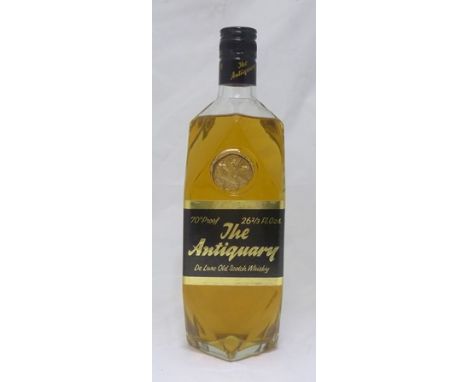 THE ANTIQUARY De-Luxe Old Scotch Whisky, 70 degrees proof, 1970's bottling, 1 bottle 
