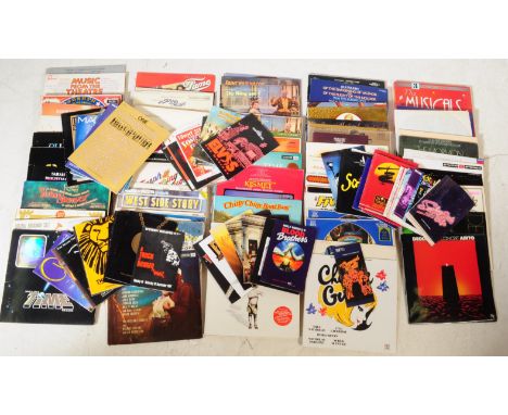 A collection of vintage 20th century Theatre, West End, Musical related&nbsp;LP long play vinyl album records. To include;&nb