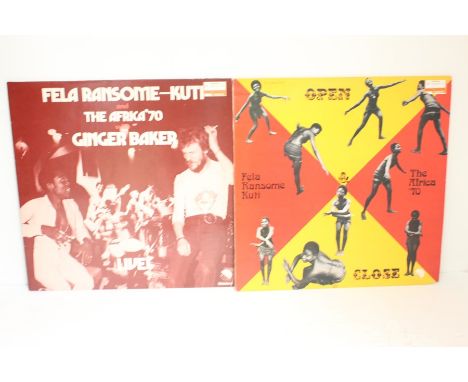 A Collection Of Records From Fela Anikulapo- Kuti To include Albums, Original Sufferhead, Opposite People, Army Arrangement, 