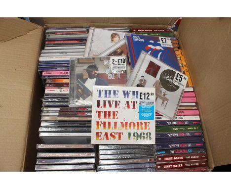 A Collection Of Brand New Sealed Ex Shop Stock CD's A Collection Of Cd's Including The Rolling Stones, Gregory Porter, The Wh
