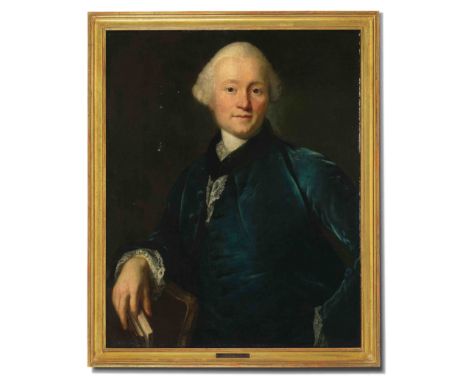 Graff, Anton(Winterthur 1736–1813 Dresden)Portrait von Carl Wilhelm Müller, Advokat und Bürgermeister von Leipzig. Öl auf Lei