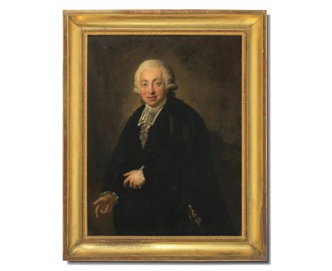 Graff, Anton(Winterthur 1736–1813 Dresden)Portrait von Salomon Hegner, Schultheiss von Winterthur. Öl auf Leinwand. 71x55,5 c