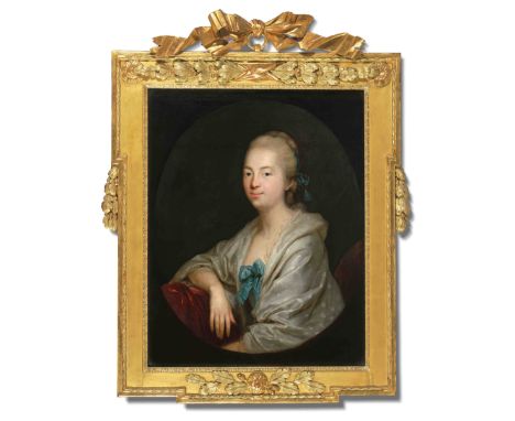 Graff, Anton(Winterthur 1736–1813 Dresden)Portrait von Anna Margaretha Hegner, geb. Steiner. Öl auf Leinwand über Holz, um 17