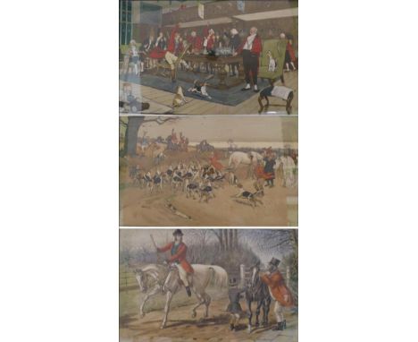 ^ After Cecil Aldin (1870-1935), ''The Fallowfield Hunt, The Death'' and ''The Fallowfield Hunt, The Hunt Supper'', colour re