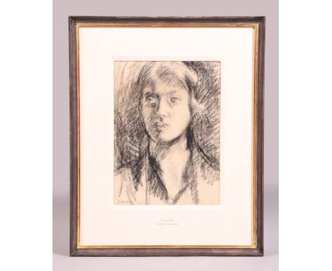 ATTRIBUTED TO DUNCAN GRANT (BRITISH, 1885-1978). Portrait Study, probably of Vanessa Bell inscribed in pencil "Vanessa" and d