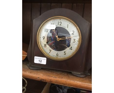 A Smiths Enfield mantle clock 