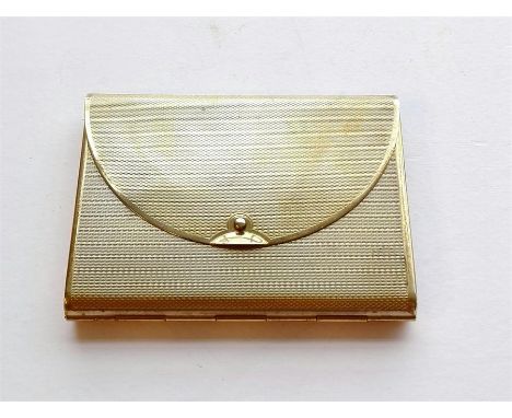 Vintage 1950's Coty gold plated compact