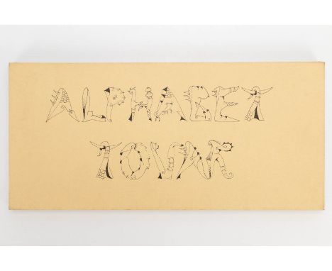 Iv‡n TOVAR (1942) - Alphabet Iv‡n TOVAR - Lithograph 134 / 250. Edition Clot, Bramsen et Georges, Paris. (38 x 17 cm)