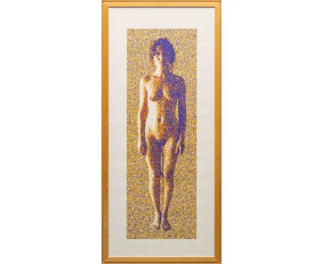 Rik VERMEERSCH (1949) A lithograph, marked by the artist and numbered 2/25. (29 x 87 cm)