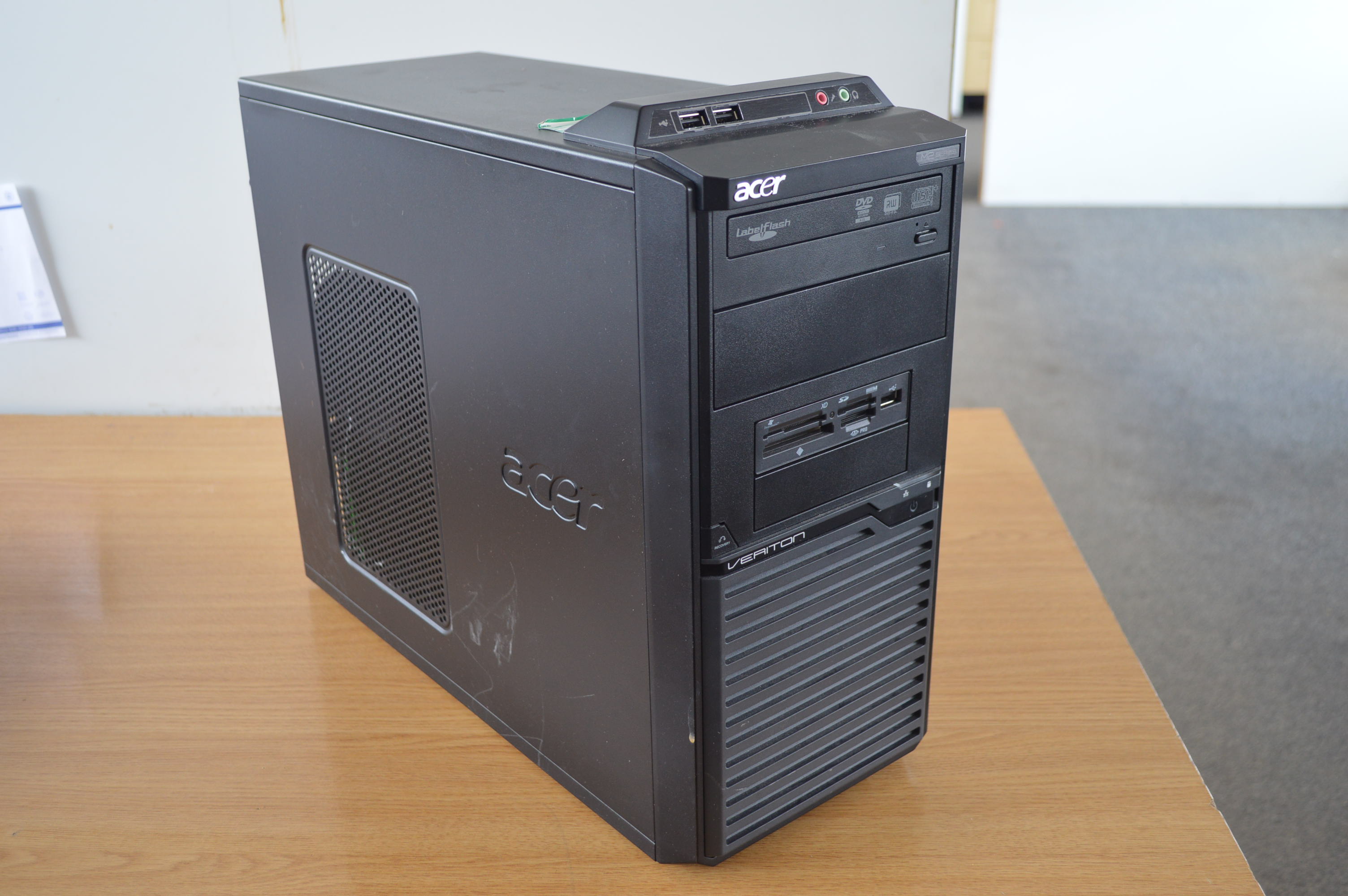 ACER VERITON M265 PC TOWER WINDOWS VISTA PENTIUM DUALCORE CPU 2.50