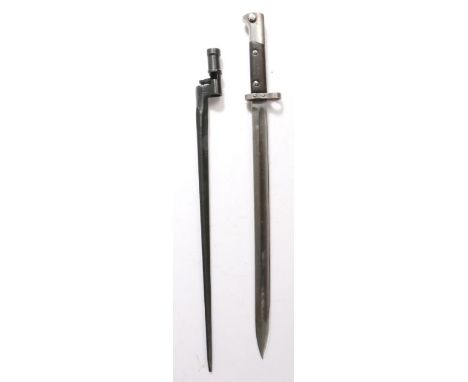 Persian VZ-23 Sword Byonet, manufactured in Czechoslovakia for use with the 8mm Mauser 1898/29 rifle in the mid 1930s, serial