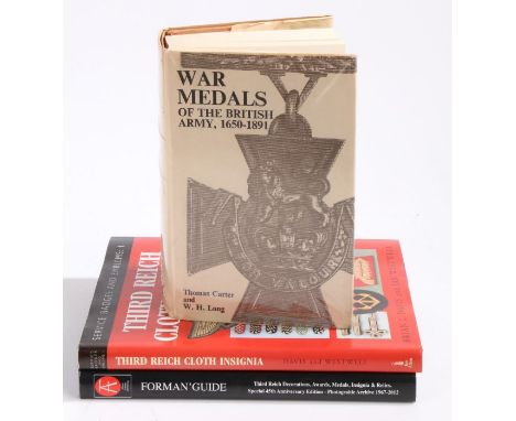 Militaria related reference books, 'Forman's Guide, Third Reich Rarities &amp; Relics in Colour', 'Third Reich Cloth Insignia
