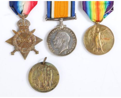 First World War Trio of medals, 1914-1915 Star (K.8878 R.J. CORNELIUS. STO. 1. R.N.), 1914-1918 British War Medal, and Victor