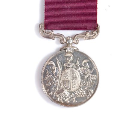 Victorian British army Long Service and Good Conduct Medal (49th BDE. 147. PTE. T. CORNELIUS 2-7th FOOT), records show Privat