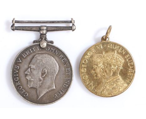 British War Medal 1914-1918 (37274 PTE. A.J. SCOTT. R.A.M.C.) records show Private Albert Scott of the Royal Army Medical Cor