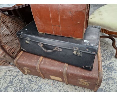 A CABIN TRUNK, A BRIEF CASE ET