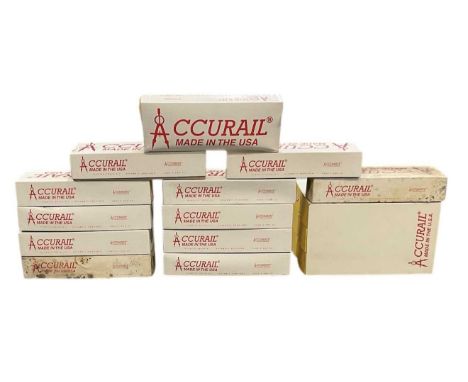 ACCURAIL; eighteen boxed undecorated and 'B.N.S.F' scale model hoppers, including '2000 ACF 3-Bay CVC Hopper', etc (18).