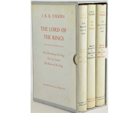 TOLKIEN (J.R.R.), LORD OF THE RINGS; a 7th impression copy of 'The Two Towers', 7th impression copy of 'The Return of the Kin