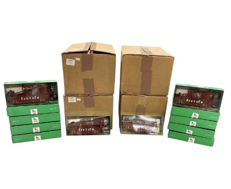 BOWSER; a collection of sixty boxed HO gauge items of rolling stock model kits, including 'Bay Hopper', etc (60).