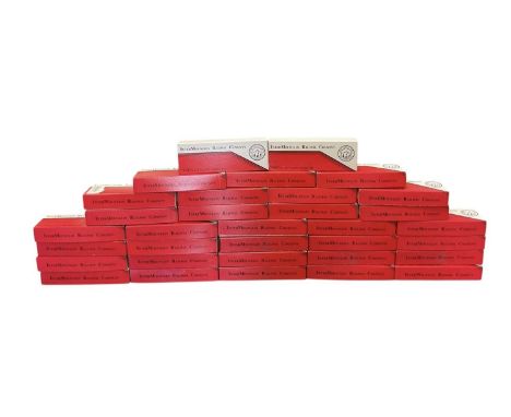 INTERMOUNTAIN RAILWAY COMPANY; a collection of thirty boxed HO gauge carriages and freight stock, including 'Covered Hopper',