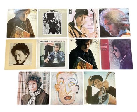 BOB DYLAN; eleven mainly reissue albums including 'Greatest Hits', 'Blood on the Tracks', 'John Wesley Harding', 'New Morning