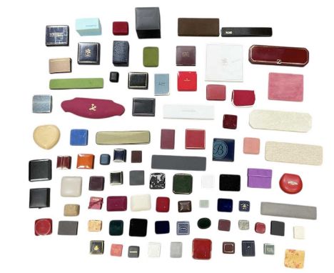 A large quantity of modern and vintage jewellery, ring, watch and other boxes.