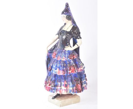 Royal Doulton – A Spanish Lady - HN1309 - a hand painted ceramic figure / figurine of a traditional dressed flamenco dancer. 