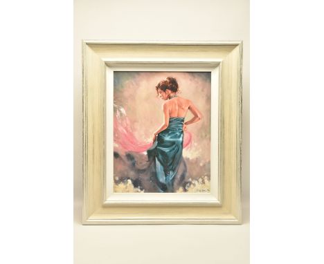 MARK SPAIN (BRITISH CONTEMPORARY) 'POETRY IN MOTION', a signed limited edition print on board, 54/195 with certificate, appro